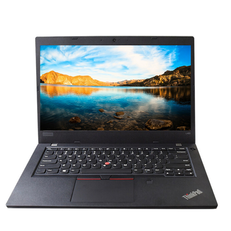 联想（Lenovo） ThinkPad L480-324 笔记本电脑 Intel酷睿I7-8550U 1.8GHz四核 8G-DDR4 128G固态+1T硬盘 2G独显 无光驱 DOS 14寸 含包鼠 一年保修 黑色