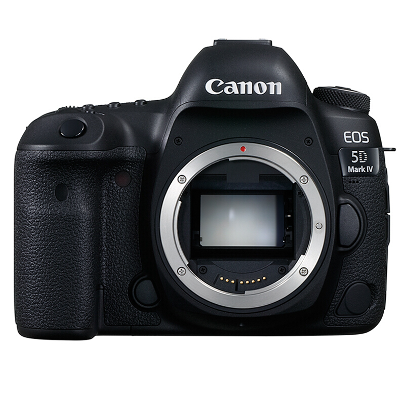 佳能（Canon）EOS 5D Mark IV 单反相机 CMOS全画幅传感器 3040万像素 3.2英寸显示屏 全61点自动对焦 无内置存储 单机身不含镜头 一年保修 黑色