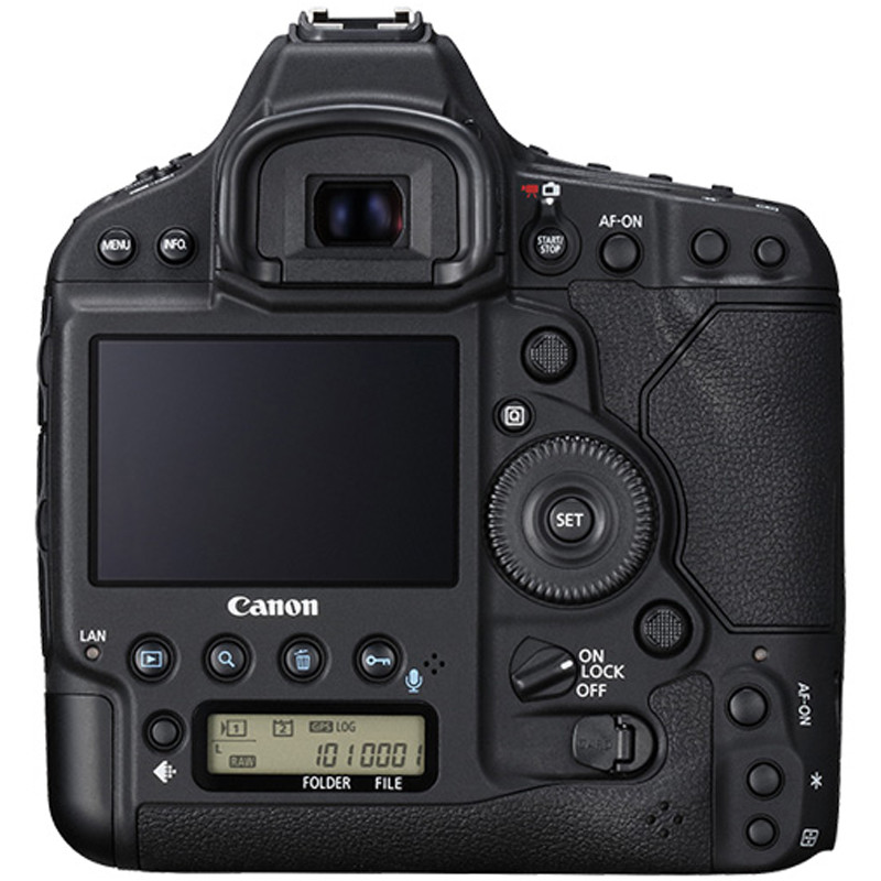 佳能（Canon）EOS-1D X Mark II 数码单反相机 全画幅CMOS传感器 2020万像素 3.2英寸显示屏 自动对焦 无内置存储 单机身不含镜头 一年保修 黑色