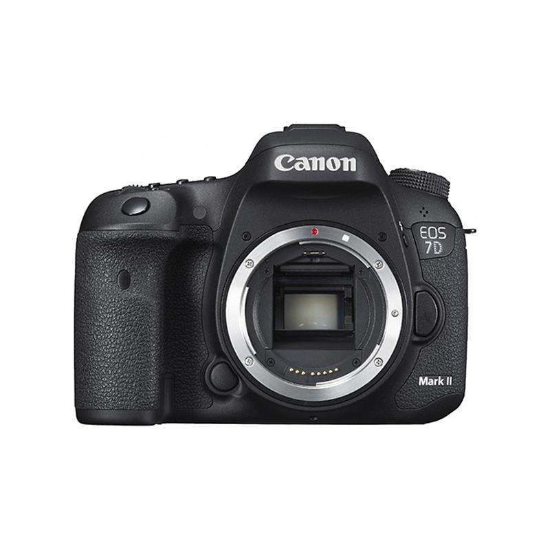 佳能（Canon）EOS 7D Mark II 单反相机 CMOS画幅传感器 2020万像素 3英寸显示屏 手动/自动对焦 无内置存储 配EF-S 18-135mm IS USM镜头 一年保修 黑色