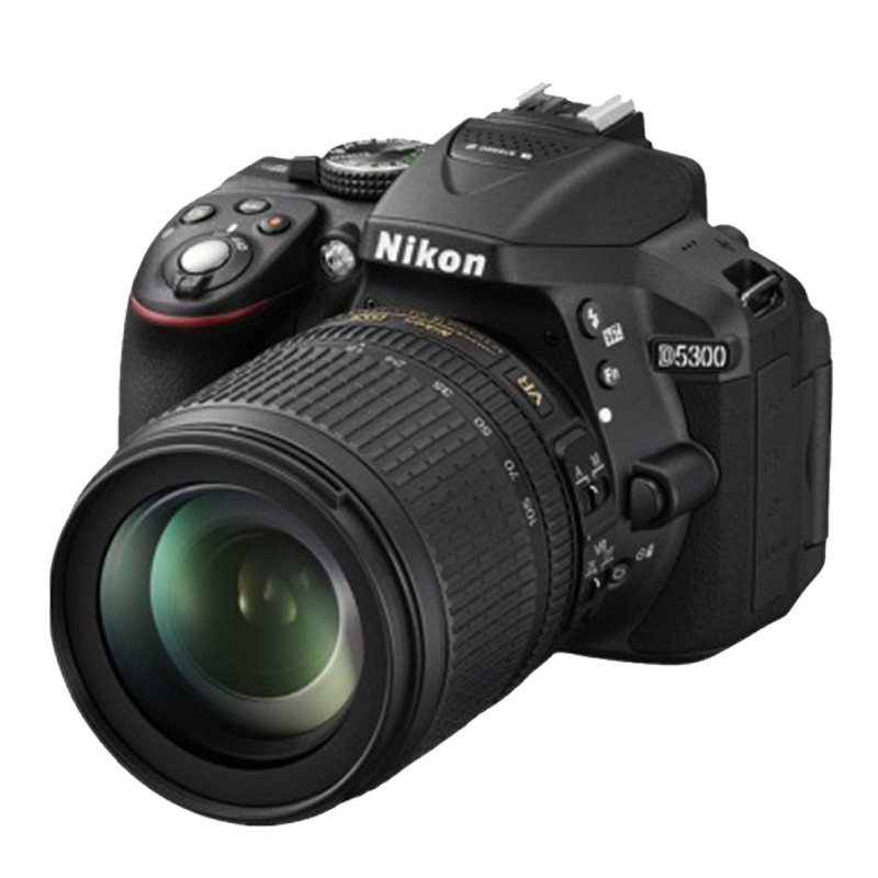 尼康（Nikon）D5300 单反套机 CMOS全画幅传感器 3.2英寸显示屏 配AF-S 18-140mmf/3.5-5.6G ED VR镜头 黑色