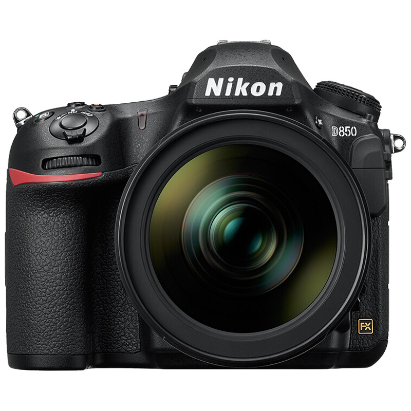 尼康 （Nikon）D850 数码单反全画幅相机 约4575万像素 3.2英寸显示屏 自动对焦 单相机 一年保修 黑色