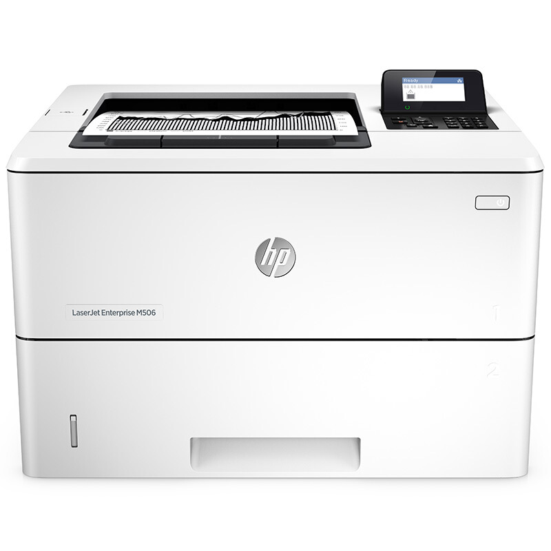 惠普LaserJet Enterprise M506dn黑白激光打印机 白色