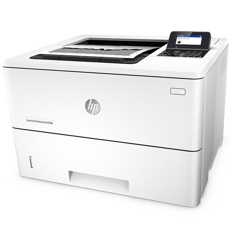 惠普LaserJet Enterprise M506dn黑白激光打印机 白色