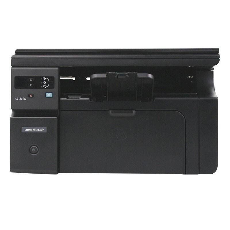 惠普（HP）LaserJet Pro MFP M1136 A4黑白激光多功能一体机 打印/复印/扫描 不支持网络打印 18页/分钟 手动双面打印 一年保修