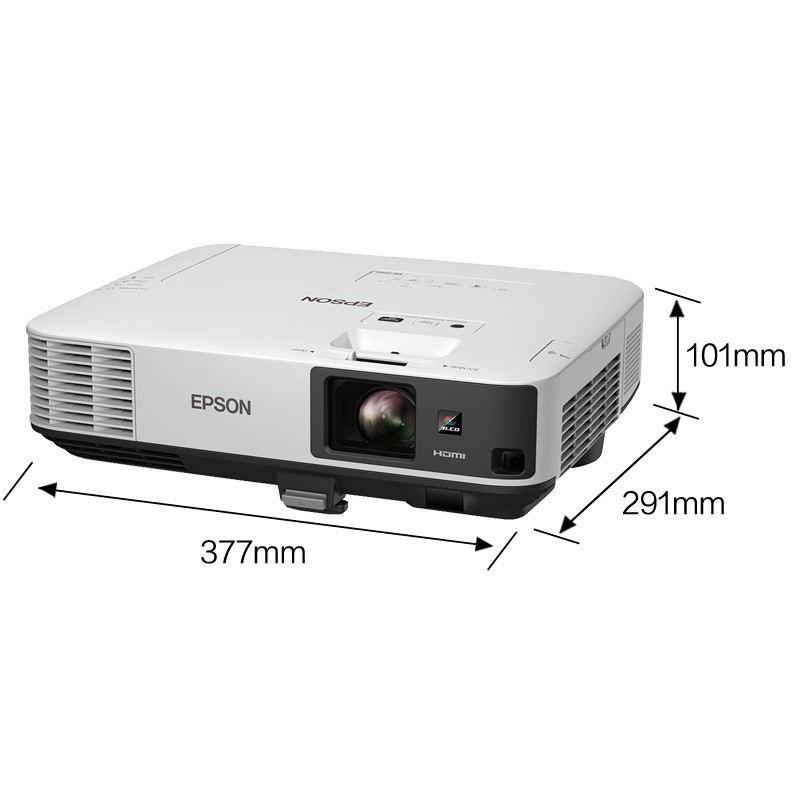 爱普生（EPSON）CB-2065 投影仪 5500流明 3LCD显示技术 手动变焦 1024*768dpi 最高300英寸显示 整机两年保修 灯泡半年保修