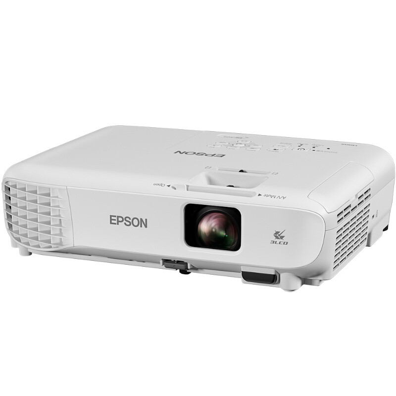 爱普生（EPSON）CB-X05 投影机 3300流明 3LCD显示技术 手动变焦 1024*768dpi 最高300英寸显示 整机两年保修 灯泡半年保修