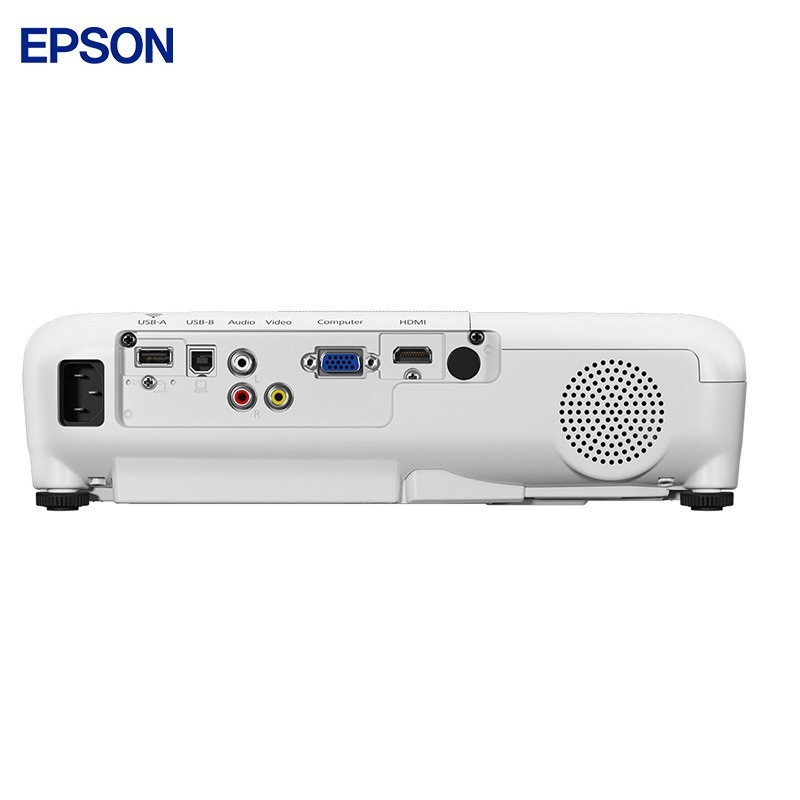 爱普生（EPSON）CB-X05 投影机 3300流明 3LCD显示技术 手动变焦 1024*768dpi 最高300英寸显示 整机两年保修 灯泡半年保修