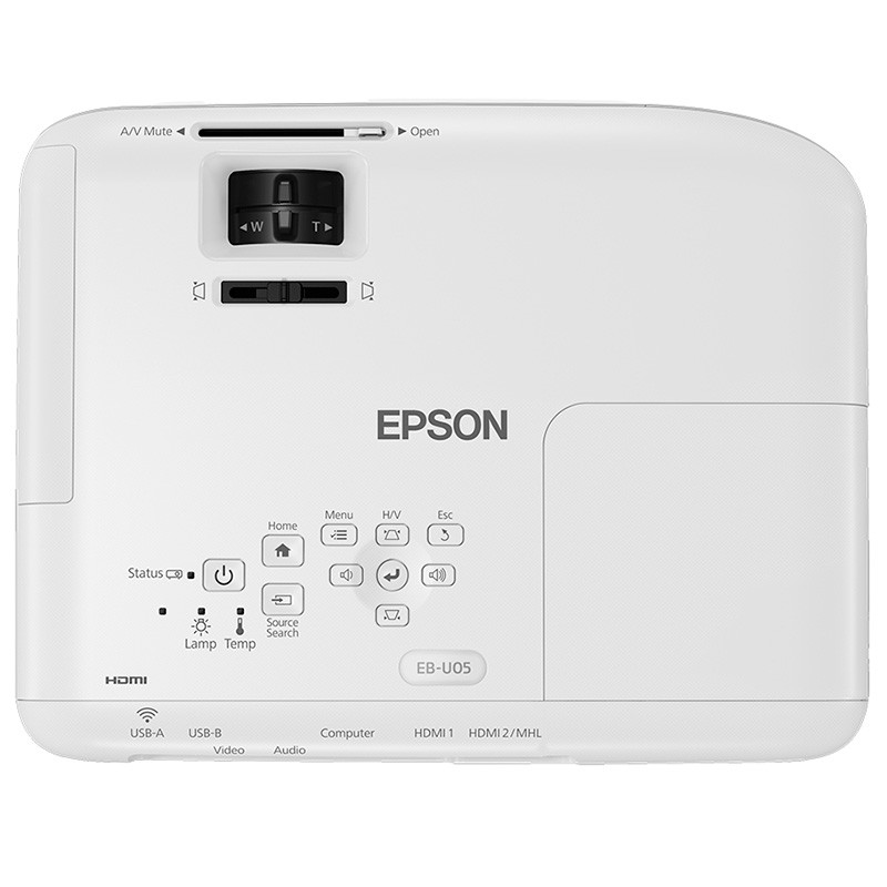 爱普生(EPSON) CB-U05 投影仪 超高清 3400流明