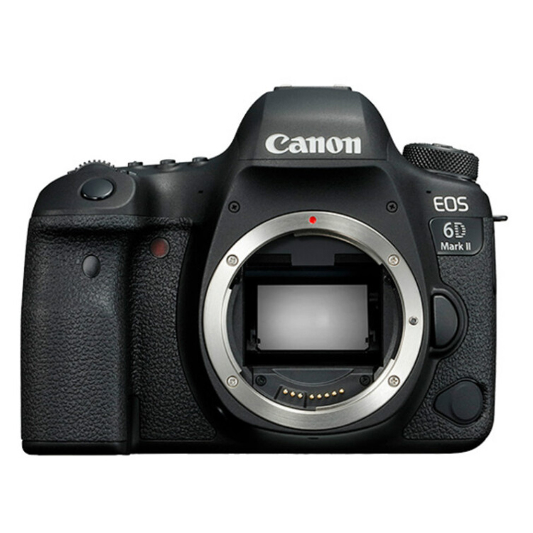 佳能（Canon）EOS 6D Mark II 单反相机 全画幅传感器 2620万像素 3英寸显示屏 45点全十字自动对焦 无机身存储 加配EF 24-105mm f/4L IS USM镜头 一年保修 黑色