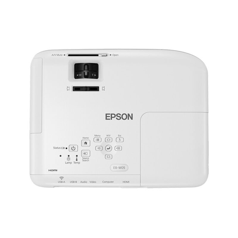 爱普生（Epson）投影仪 CB-W05 3300流明/分辨率/WXGA（1280*800） 白色