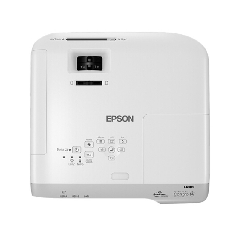 爱普生（EPSON）CB-990U 投影仪 3800流明 3LCD显示技术 手动变焦 1920*1200dpi 