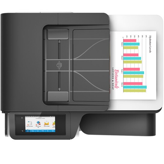 惠普（HP）PageWide Pro MFP 477dn 高速页宽多功能一体机 