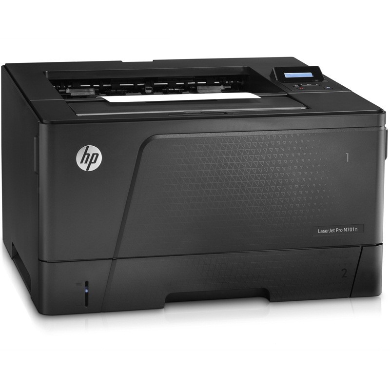 惠普（HP）LaserJet Pro M701n A3黑白激光打印机 有线网络打印 31页/分钟 手动双面打印  一年保修