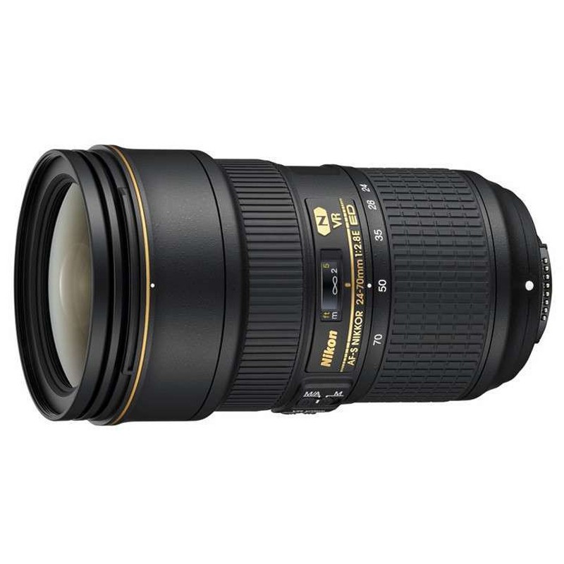 尼康（Nikon）AF-S 尼克尔 24-70mm f/2.8E ED VR “大三元”标准变焦镜头 尼康镜头