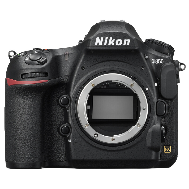 尼康 （Nikon）D850 数码单反全画幅相机 约4575万像素 3.2英寸显示屏 自动对焦 单相机 一年保修 黑色