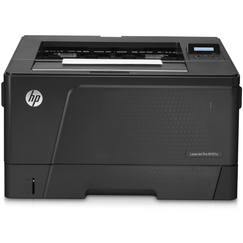 惠普（HP）LaserJet Pro M701n A3黑白激光打印机 有线网络打印 31页/分钟 手动双面打印  一年保修