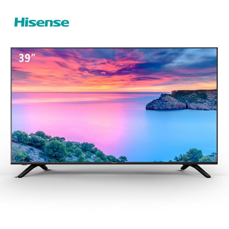 海信(Hisense) 电视机 HZ39H30D 39英寸 二级能效 LED电视 1366*768 推荐观看距离：2m-2.5m 底座挂架二选一 一年保修 黑色