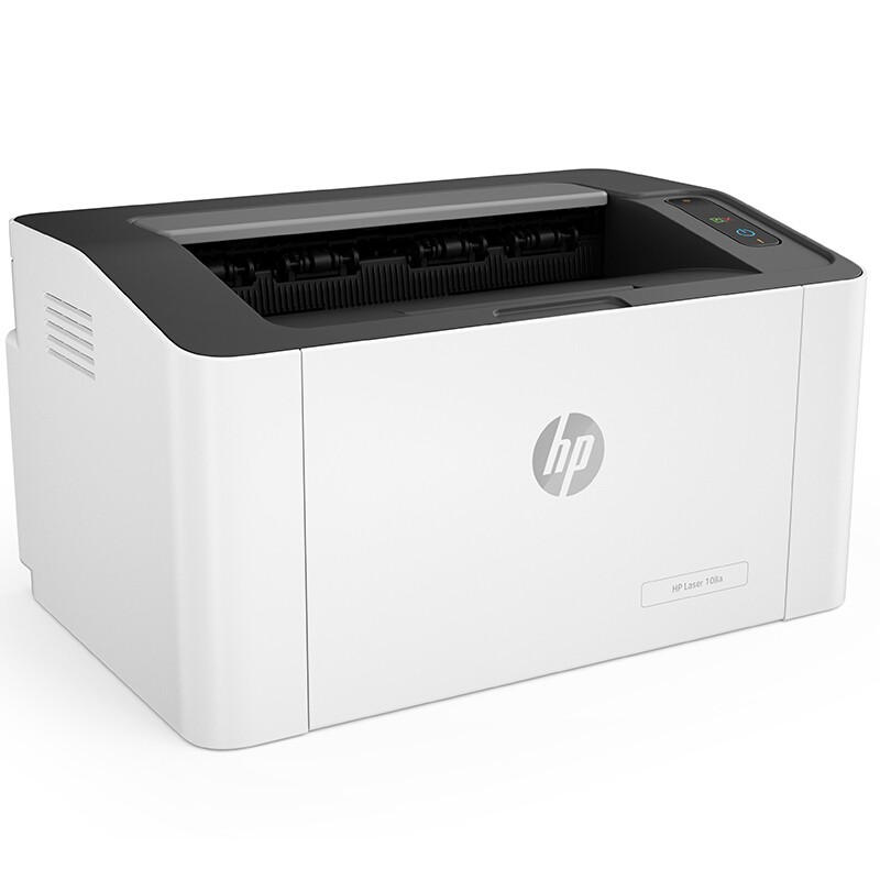 惠普（HP）Laser 108a A4幅面黑白激光打印机 USB连接打印 20页/分钟 手动双面打印 适用耗材：HP 110A 一年保修