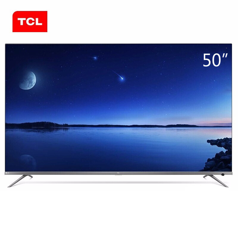 TCL 50P8 50英寸 4K超高清全面屏电视机