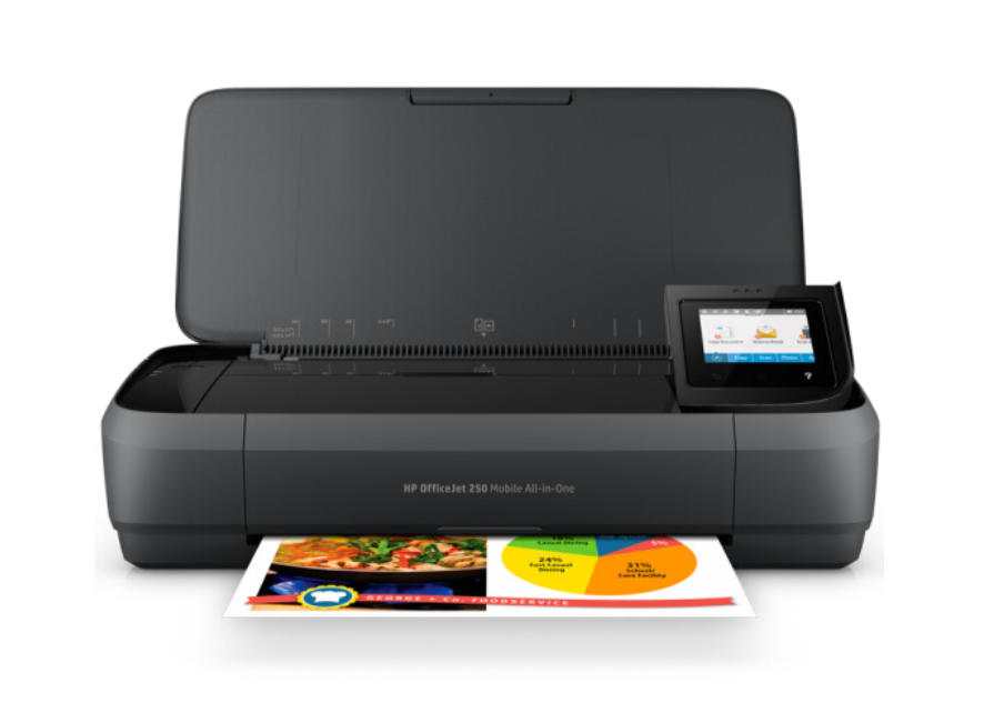 惠普（HP）OfficeJet 258 Mobile All-in-One 便携式喷墨一体机 